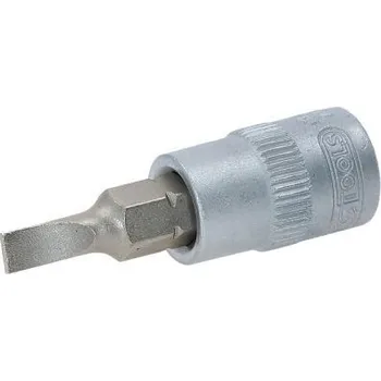 Gola hlavice KS Tools Nástrčný ořech s bitem 1/4", drážka, 4 mm 911.1418