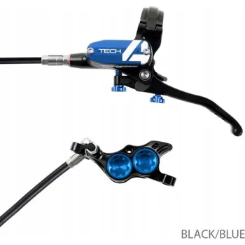 Brzda na kolo Hope Tech 4 E4 kotoučová brzda přední černá modrá