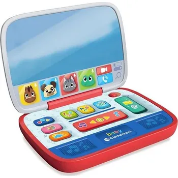 Hračka Clementoni Baby Mini Laptop, vzdělávací počítač pro děti 12-36 měsíců, centrum aktivit pro rané