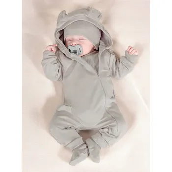 Kojenecký overall Šedá dětská overal Nicol, vel. 56