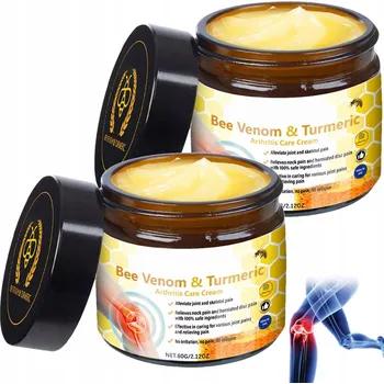 2X PŘÍRODNÍ VČELÍ JED ÚLEVA OD BOLESTI LÉČIVÝ KRÉM NA KOSTI