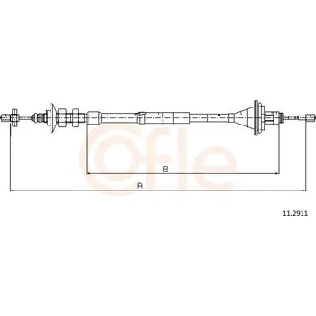 Spojka Tazne lanko, ovladani spojky COFLE 11.2911