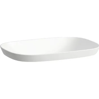 LAUFEN INO - zápustné umyvadlo (H817302) Barva: Černá mat, Provedení: bez otvoru pro baterii