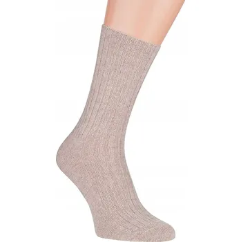 Pánská móda Vlněné Ponožky Skarpol Ponožky 53 béžové, velikost 42-44