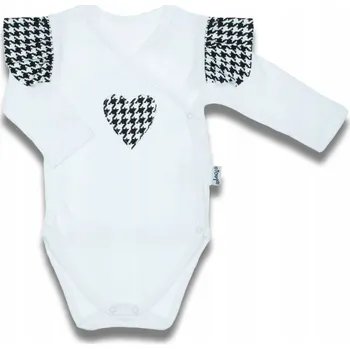 Kojenecký body Dívčí zavinovací body bavlna Nicol vel. 62