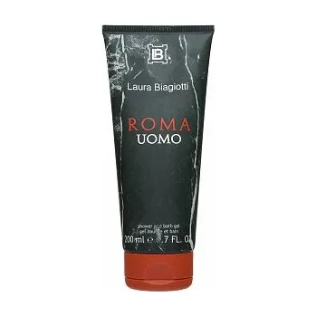 Pánský parfém Laura Biagiotti Roma Uomo sprchový gel pro muže 200 ml