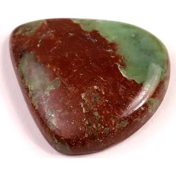 Přírodní kámen Kabošon Aquaprase č.8213 (27x25x6mm)