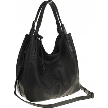 Kabelka Tommasini Dámská kabelka Přes Rameno Velká taška Shopper Vak 2692 Černá