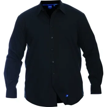 Pánská košile D555 Pánská košile, ležérní, s dlouhým rukávem, regular střih, polyester, velikost 5XL