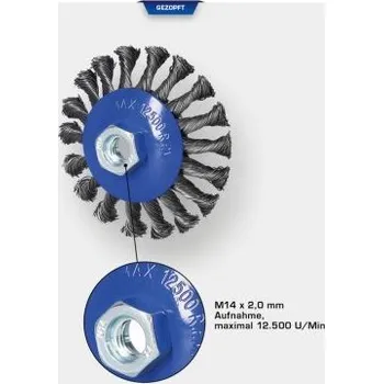 Autodílna Kruhový kartáč, úhlová bruska KS TOOLS BT103101