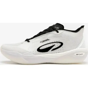 Pánské tenisky KIPSTA Unisex basketbalové boty Canaveral 900 MiD Signature Sarr pro dospělé 43 BÍLÁ|ČERNÁ