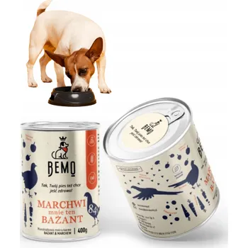 Krmivo pro psa BEMO - MARCHWI mnie ten BAŻANT - Monoproteinové krmivo pro psy - bažant - 800g