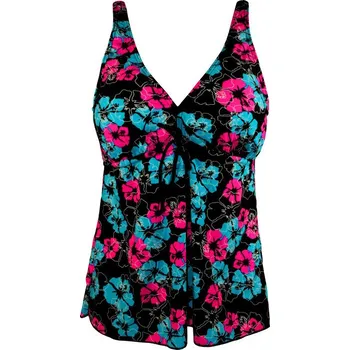 Dámské plavky Aquarella tankini tílko - plavky S136 L černá