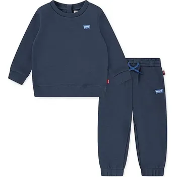 Kojenecká tepláková souprava Levi's HOODIE & JOGGER SET 6EP012 námořnická modř 59X, vel. 68