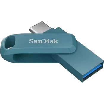 Počítač SanDisk Ultra Dual Drive Go 128GB USB 3.2 USB-A + USB-C modrý