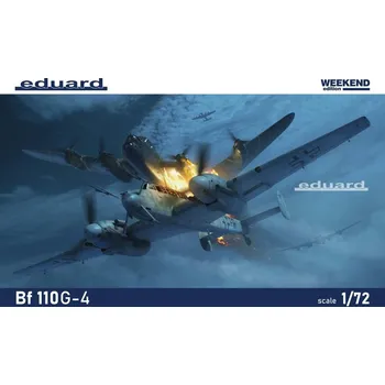 Plastikový model Eduard 1/72 Bf 110G-4 (Weekend edition)