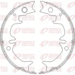 Brzdová čelist, parkovací brzda REMSA 4731.00