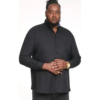 Pánská košile D555 Pánská košile Richard, ležérní, s dlouhým rukávem, regular střih, bavlna, velikost 3XL