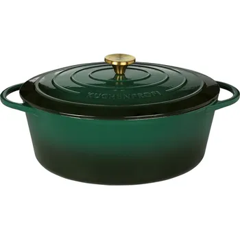 Hrnec Küchenprofi Provence hrnec oválný zelený