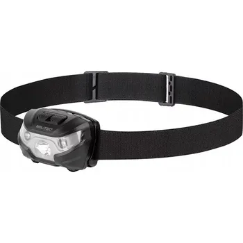 Čelovka LED Čelovka výkonná čelovka Mil-Tec CREE XPE 200 lm, černá