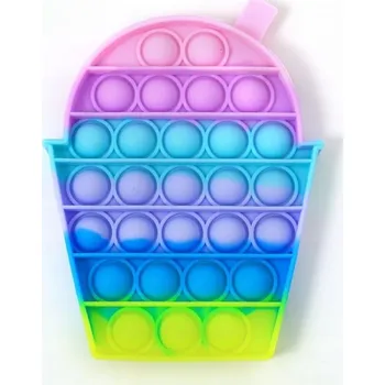 POP IT PUSH POP BUBBLE ANTISTRESOVÁ HRAČKA SENSORICKÁ ČOČKA FIDGET TOY