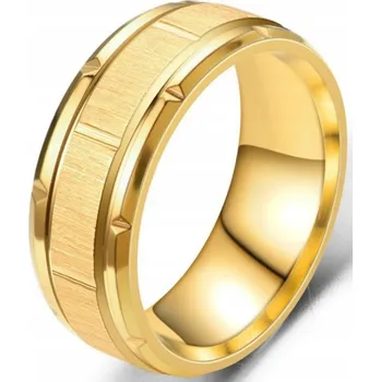 Prsten Zlatý Prsten Pánský Signet Kartáčovaný Prstýnek
