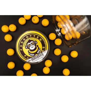 Boilies Forgotten Flavours PLOVOUCÍ BOILIE Top Banana pop-ups FF x GO 15 mm