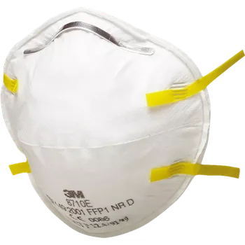 Plynová maska 3M MAS 8710E FFP1 NR D Filtrační polomaska 20 ks