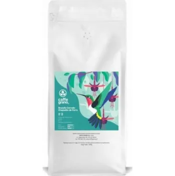 Káva Caffe Grano Kávová zrna Brazílie Cerrado Chapada de Ferro Espresso 1kg