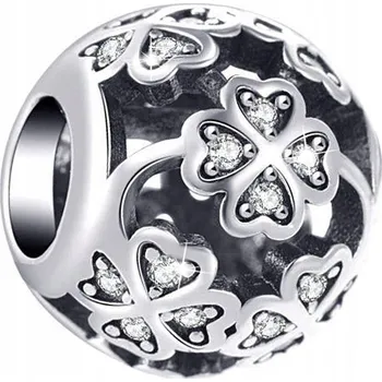 Přívěsek Přívěsek Charms Ažurové Jetelové Lístky Charms Trusky