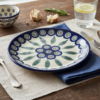 Talíř Dezertní talíř Moja Faktoria 17 cm - dek. D - Pawie oczko