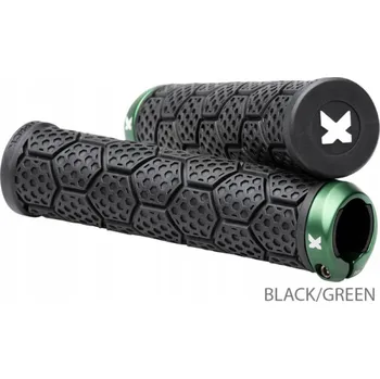 grip SixPack Racing D-Trix AL gripy černo / zelené 143 mm
