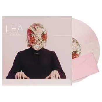 Hudba LP Lea: Vakuum CLR 2025 Mit Handsigniertem Brief Von Lea Coloured Rosa Marbled Vinyl Re Edition