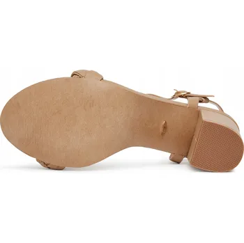 Dámská obuv DeeZee dámské sandály XFB065-D2 podpatek sloupek, velikost 38