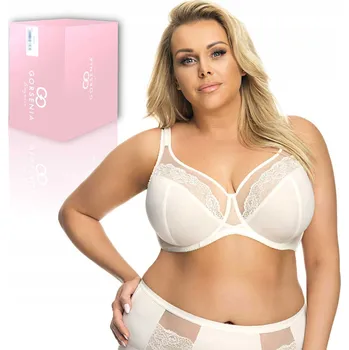 Podprsenka Gorsenia K441 Luisse smetanová Podprsenka Soft MĚKKÁ 100F