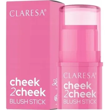 Přípravek na tvář Tvářenka v tyčince růžová Claresa Cheek2Cheek 01 Candy Pink 6 g