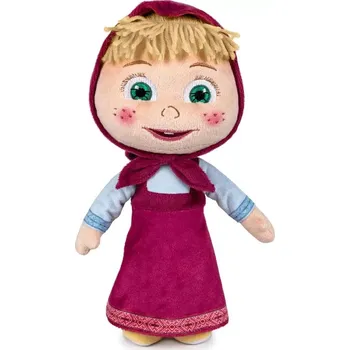 Panenka Máša a medvěd Velká Plyšová panenka Máša 42 cm od Famosa