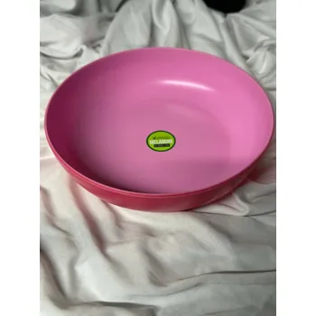 Melaminová miska Ø 20 cm růžová