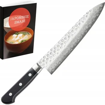 Kuchyňský nůž Takahisa Damascus Black Gyuto 21 cm VG-10 japonský kuchařský nůž