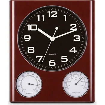 Hodiny Nástěnné hodiny Brunbeste hnědé 27,5 cm