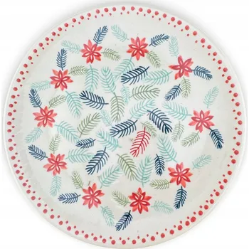 Talíř Mělký talíř na oběd / snídani 21,5 cm větvičky GZ64 Bolesławiec