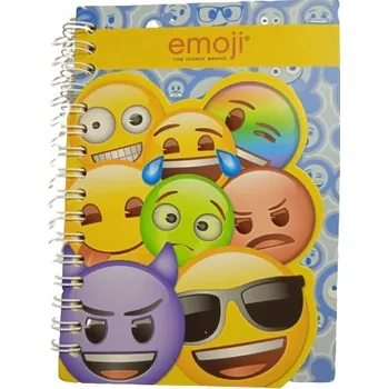 Zápisník Notes Emoji dvojitý A6 15x11 cm 80 listů CE