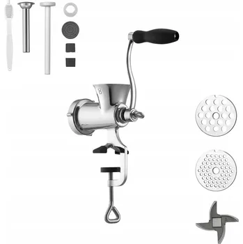 Kuchyňský mlýnek Mlýnek na maso SucceBuy č. 8 stříbrný 0 W