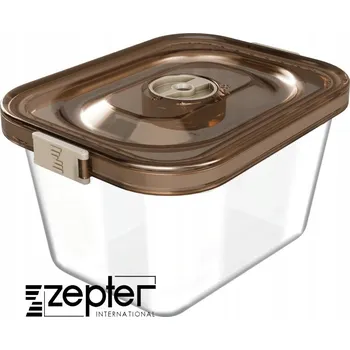 Dóza na potraviny Zepter Skleněná nádoba AMBER 2,3 l – Originální vakuová dóza na potraviny