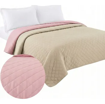 Přehoz na lůžko Přehoz na postel Tutumi polyester 220 cm x 240 cm béžový