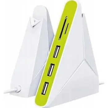 USB hub HUB OMEGA USB 2.0 COMBO HUB 3 PORTY + ČTEČKA KARET