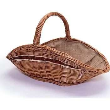 Proutěný koš na dřevo 107B