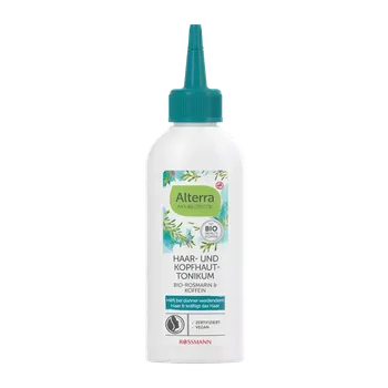 Vlasová regenerace Alterra Naturkosmetik Tonikum na pokožku hlavy Rozmarýn 150 ml