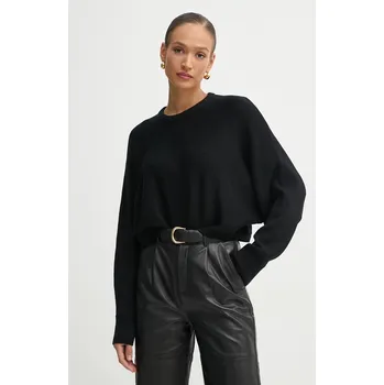 Dámský svetr Vlněný svetr MICHAEL Michael Kors MR5612KF2G černá 99X, vel. L