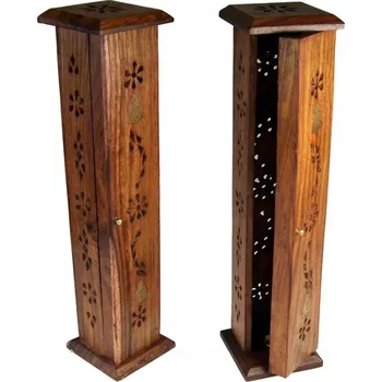 Obraz Podstavec pod kadidlo AWGifts dřevo 5 x 30 cm